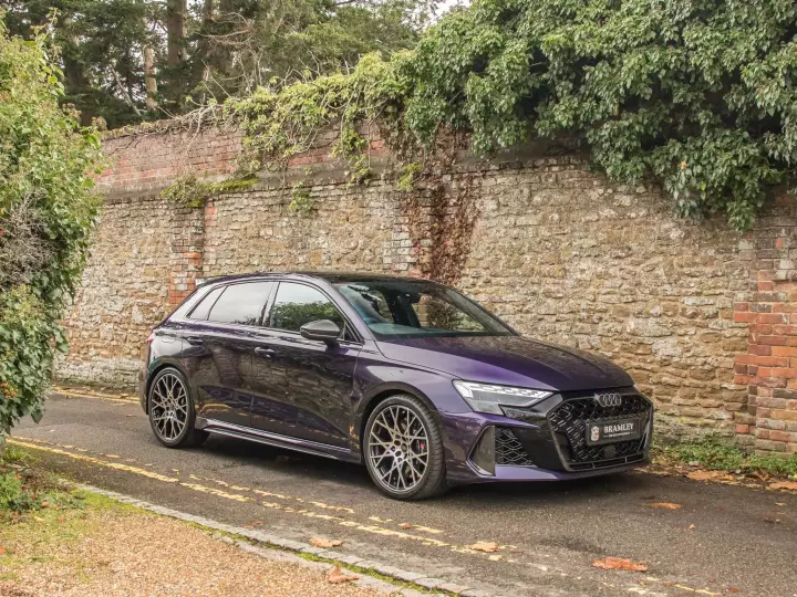 Audi RS3 Sportback (8Y) painted in Velvet Purple