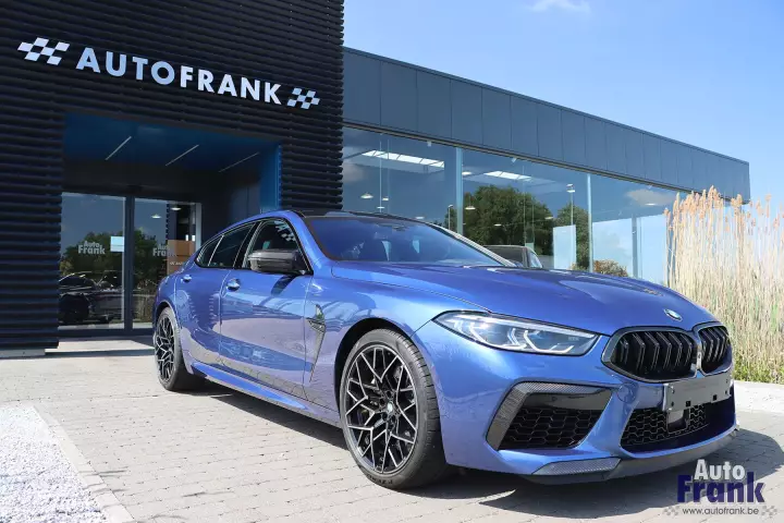 BMW M8 Gran Coupe (F93) painted in Metropolitan Blue