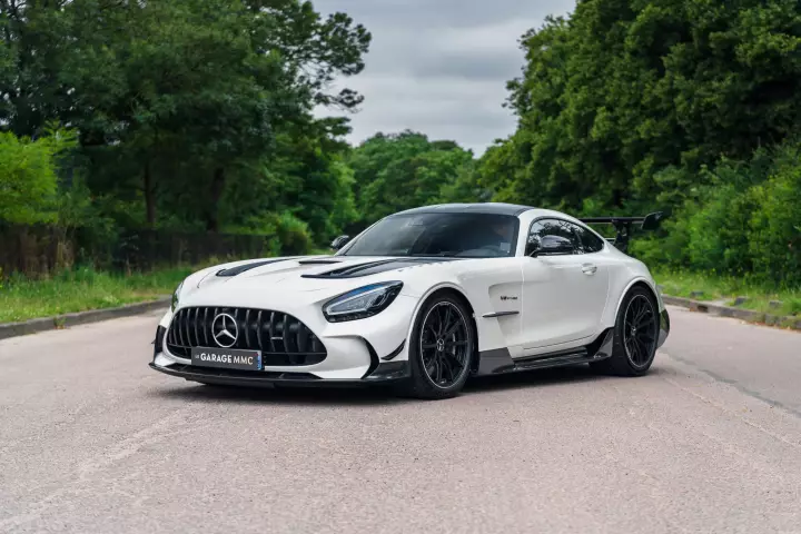 Mercedes-AMG GT Black Series painted in Diamond White