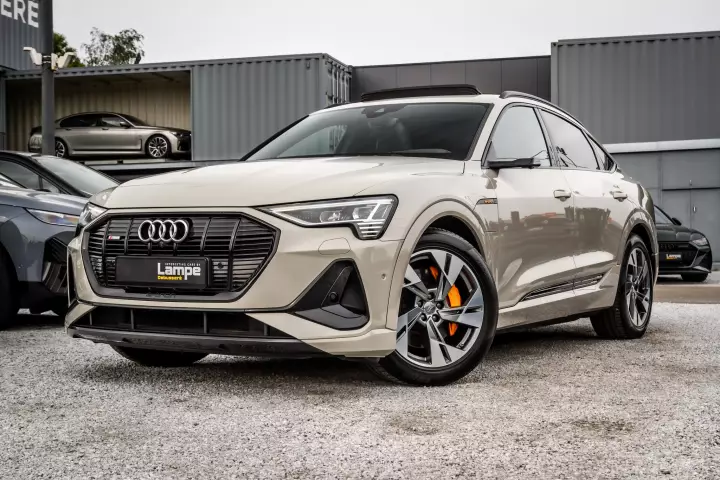 Audi e-tron Sportback painted in Siam Beige