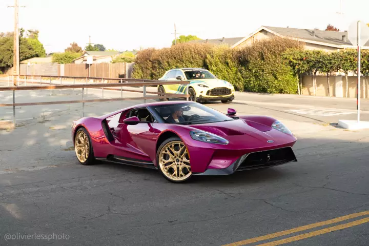 Ford GT (Gen 2) painted in Beauberry