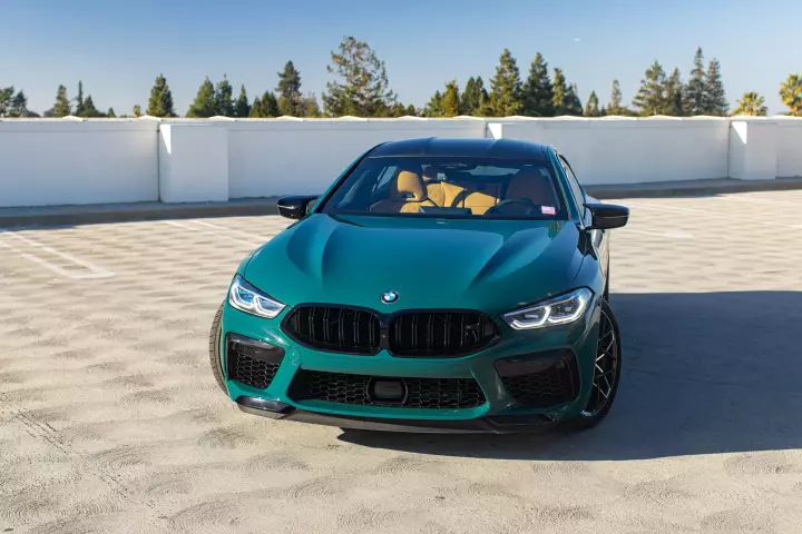 BMW M8 Gran Coupe (F93) painted in Agave