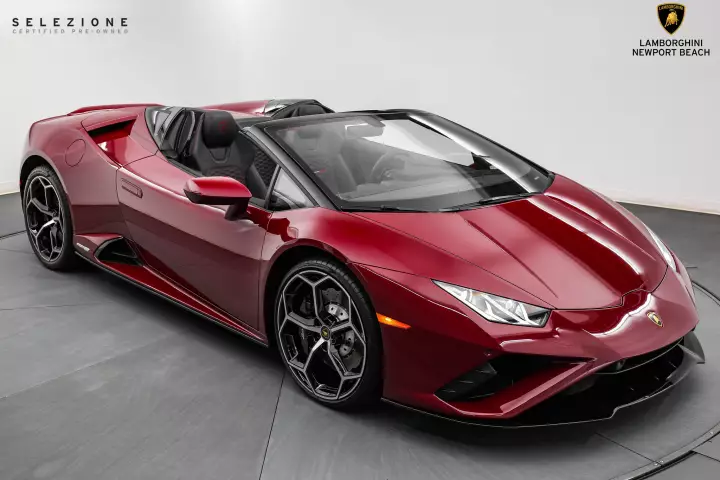 Lamborghini Huracán EVO RWD Spyder (LP610-2) painted in Amaranto