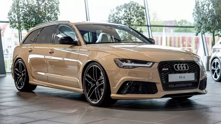 Audi RS6 Avant (C7) painted in Mocha Latte