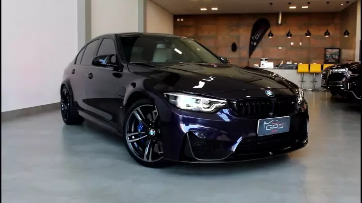 BMW M3 (F80) painted in Venetian Violet