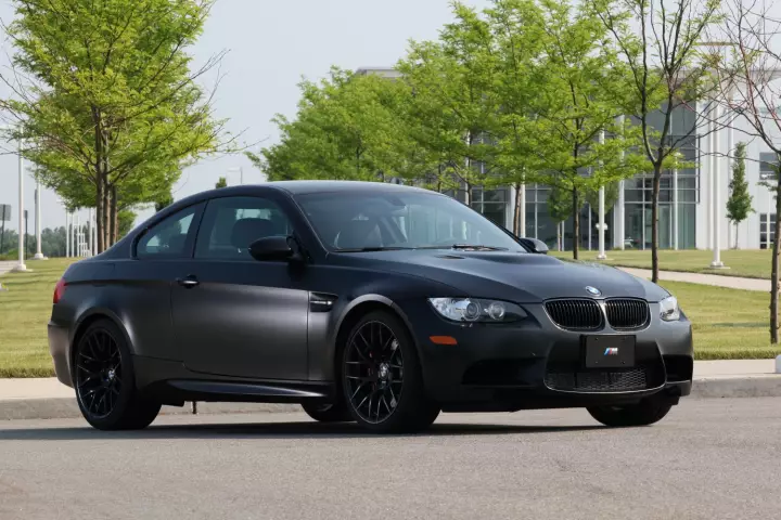 BMW M3 Frozen Black Edition (E92) painted in Frozen Black