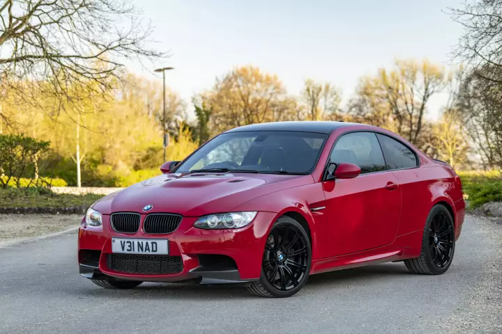 BMW M3 Coupé (E92) painted in Imola Red II