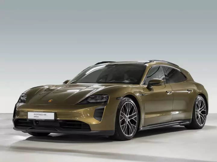 Porsche Taycan Sport Turismo painted in Ovidiu Metallic