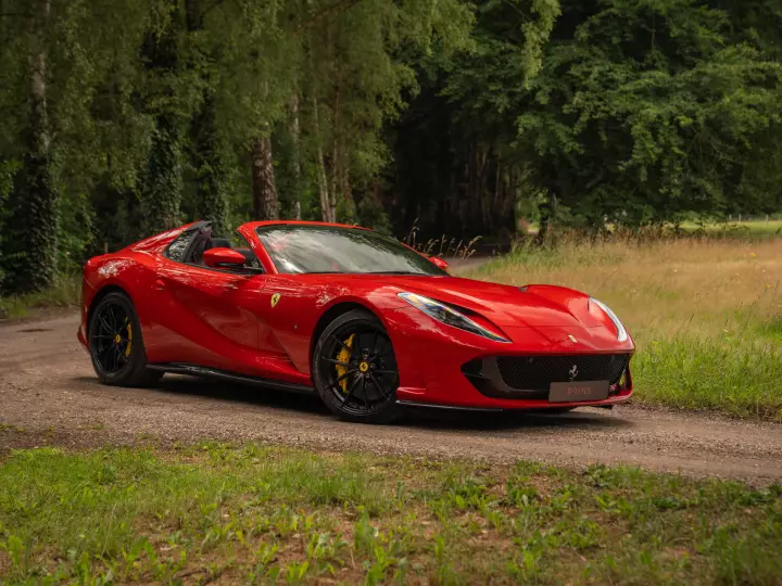 Ferrari 812 GTS painted in Rosso Formula 1 2007
