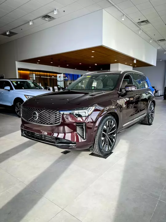 Volvo XC90 (II) painted in Mulberry Red