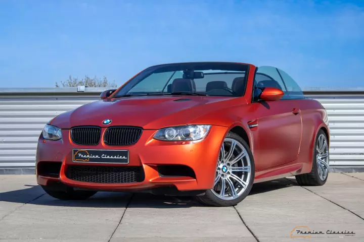 BMW M3 Convertible (E93) painted in Frozen Red