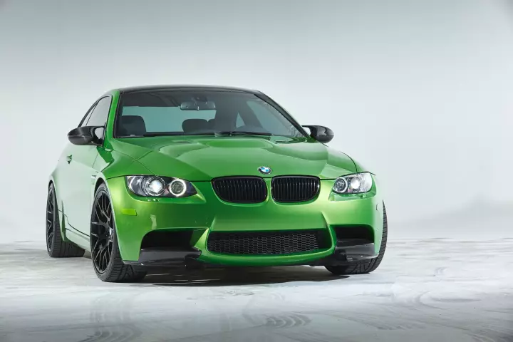 BMW M3 Coupé (E92) painted in Java Green