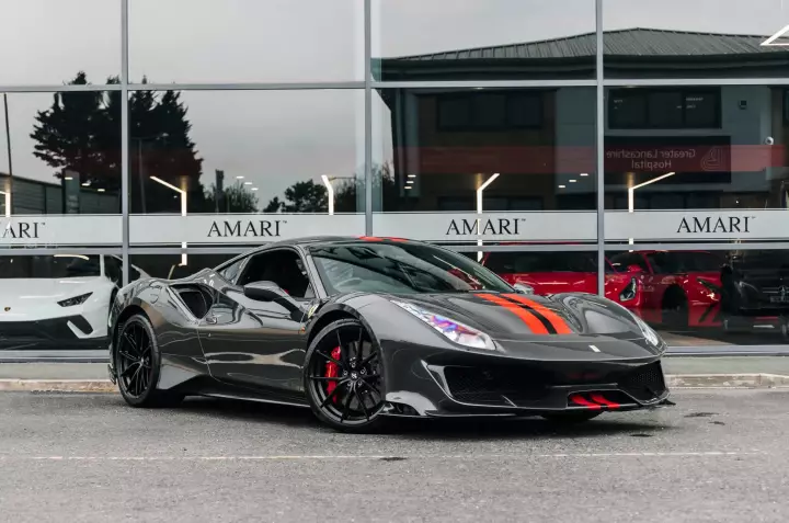 Ferrari 488 Pista painted in Canna di Fucile