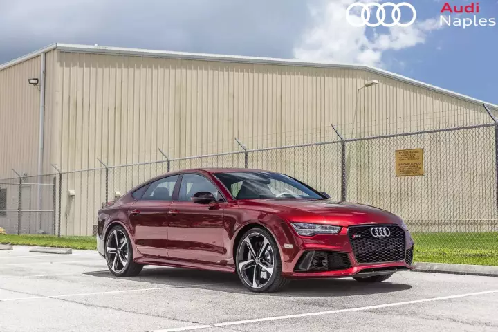 Audi RS7 Sportback (C7) painted in Rubino Red