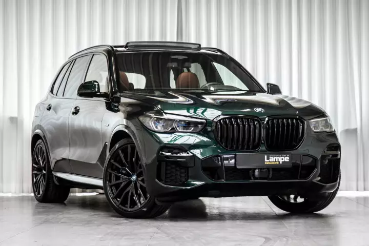 BMW X5 (G05) painted in Oxford Green II
