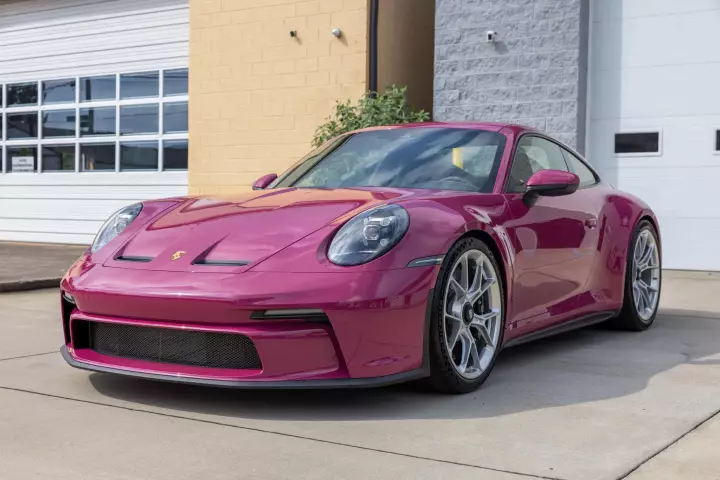 Porsche 911 GT3 Touring (992.1) painted in Ruby Star Neo