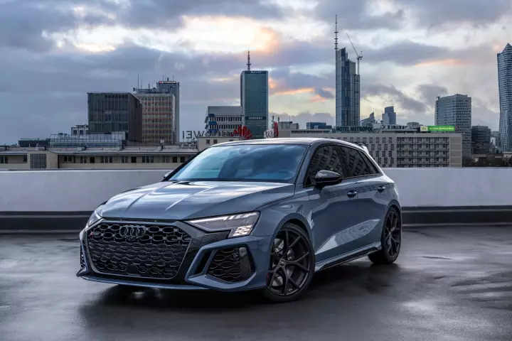 Audi RS3 Sportback (8Y) painted in Kemora Grey