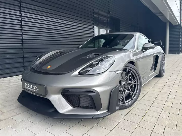 Porsche 718 Cayman GT4 RS (982) painted in Stone Grey Metallic