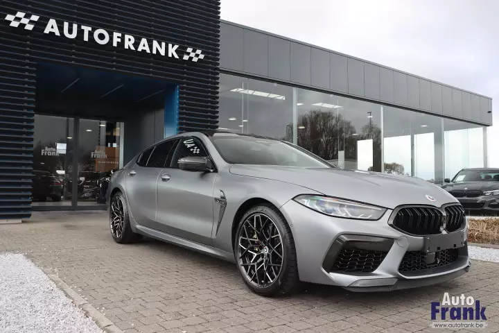 BMW M8 Gran Coupe (F93) painted in Frozen Pure Grey