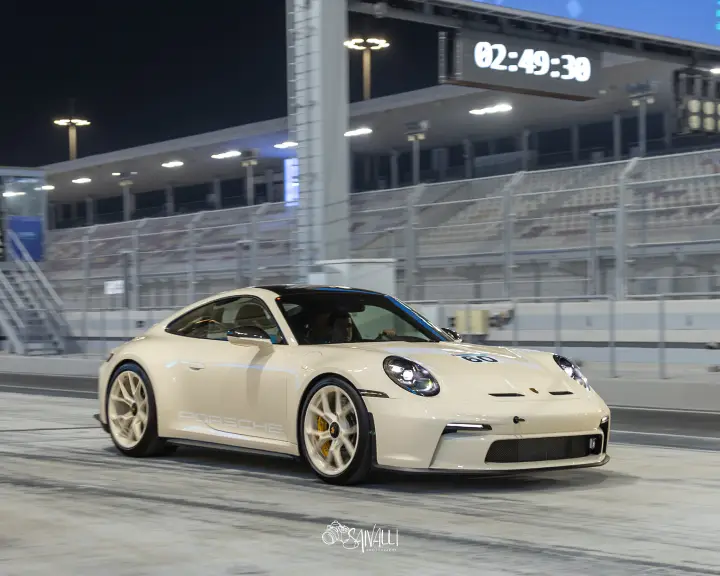 Porsche 911 GT3 Touring (992.1) painted in Creme White