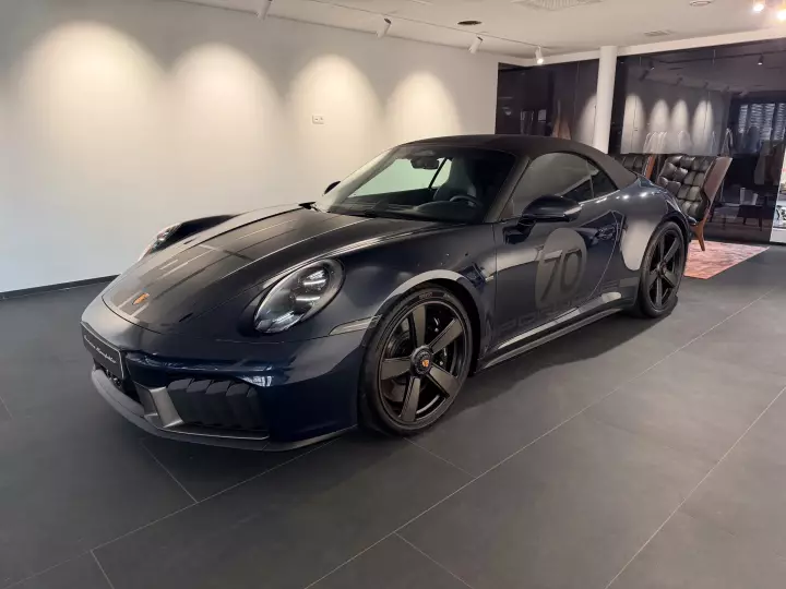 Porsche 911 Spirit 70 (992.2) painted in Dark Blue Metallic
