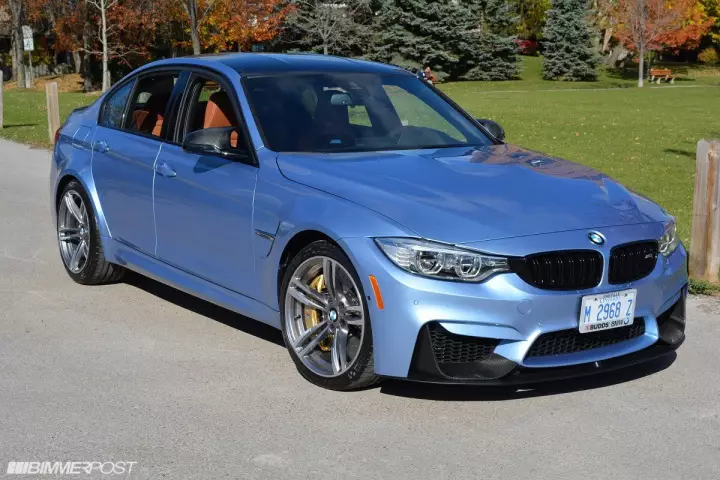 BMW M3 (F80) painted in Silverlake