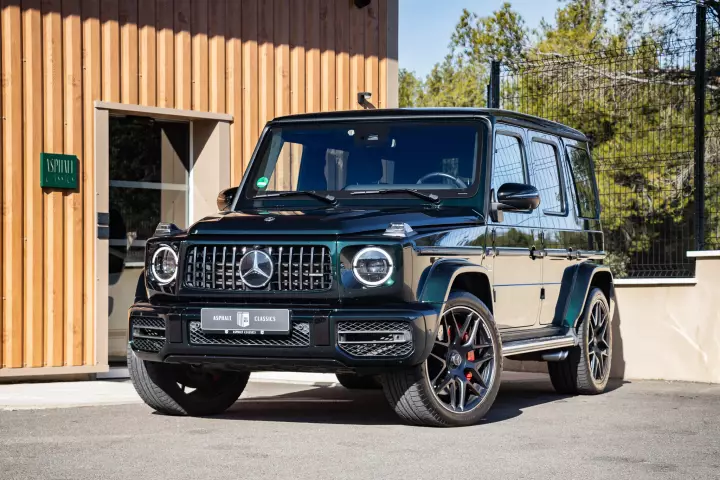 Mercedes-AMG G 63 (W463 Gen 2) painted in Emerald Green
