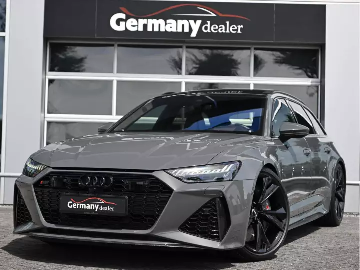 Audi RS6 Avant (C8) painted in Nimbus Grey