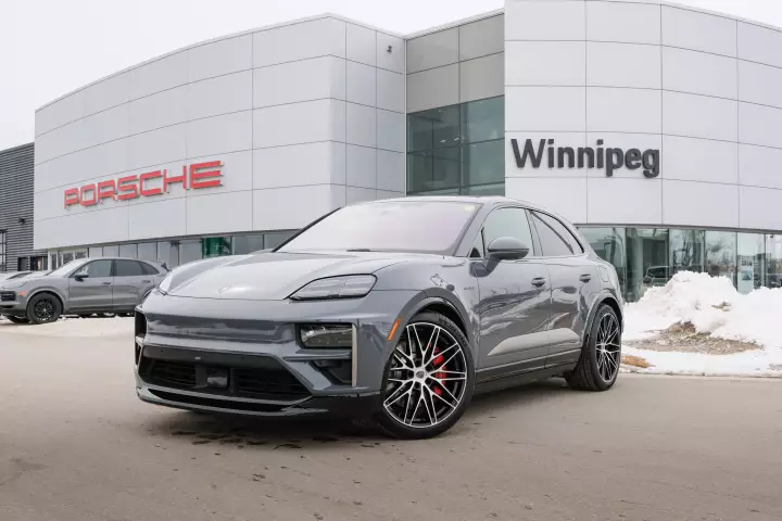 Porsche Macan Electric painted in Slate Grey Neo