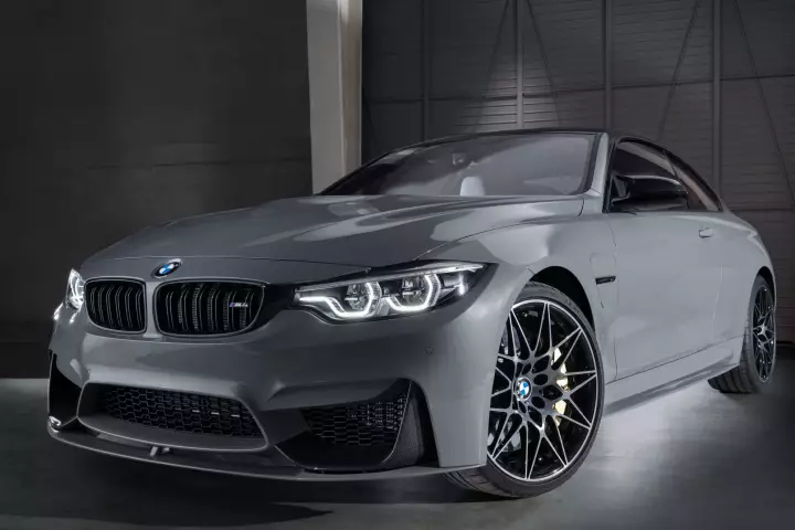 BMW M4 (F82) painted in Lime Rock Grey