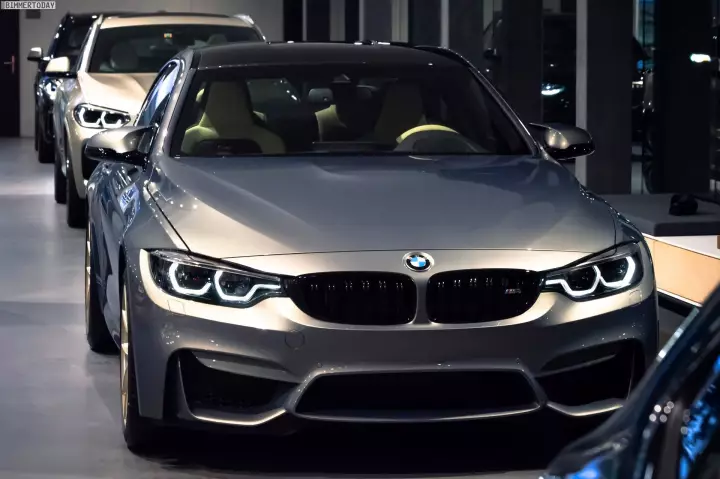 BMW M4 (F82) painted in Stratus Grey