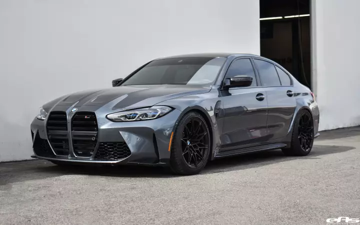 BMW M3 (G80) painted in Anthracite