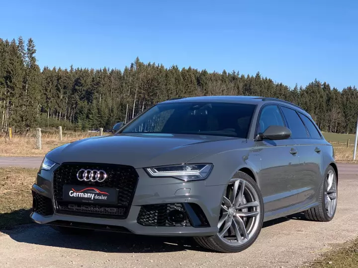 Audi RS6 Avant (C7) painted in Nimbus Grey