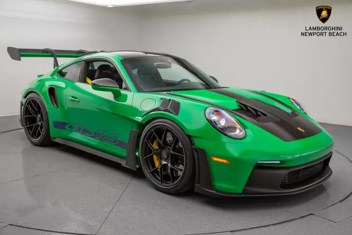 Porsche 911 GT3 RS (992.1) painted in Python Green