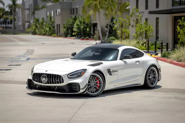 Mercedes-AMG GT R Pro painted in Diamond White