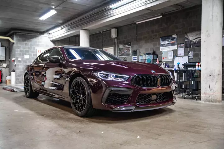 BMW M8 Gran Coupe (F93) painted in Ametrin