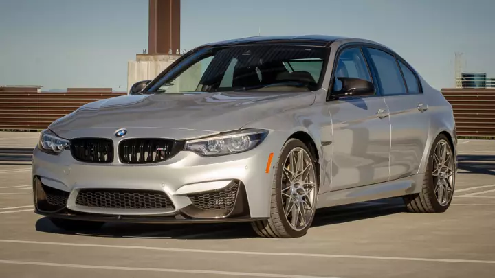 BMW M3 (F80) painted in Glacier Silver