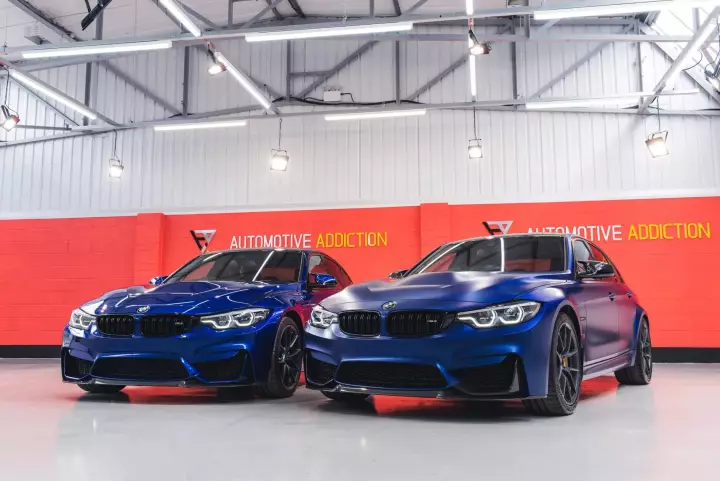 Frozen Dark Blue vs San Marino Blue