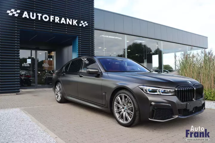 BMW 7 Series (G11) painted in Frozen Dark Brown