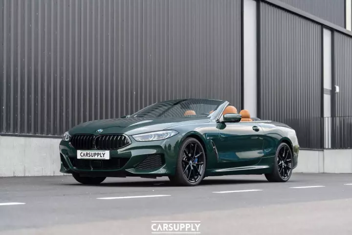 BMW 8 Series Convertible (G14) painted in Goodwood Green