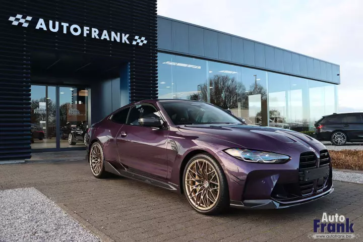 BMW M4 (G82) painted in Daytona Violet