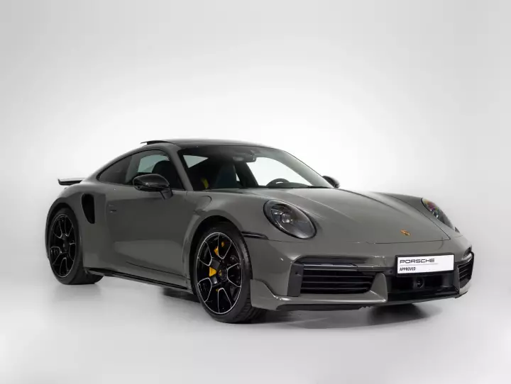 Porsche 911 Turbo S (992.1) painted in Alex Grey