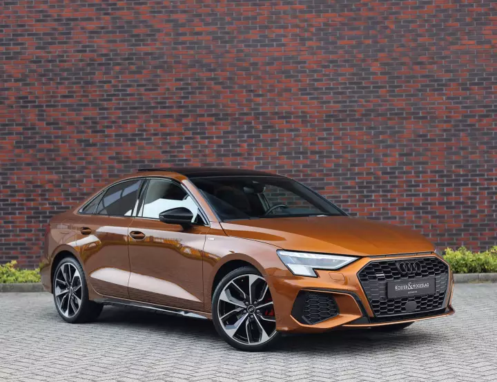 Audi A3 Sedan (8Y) painted in Ipanema Brown