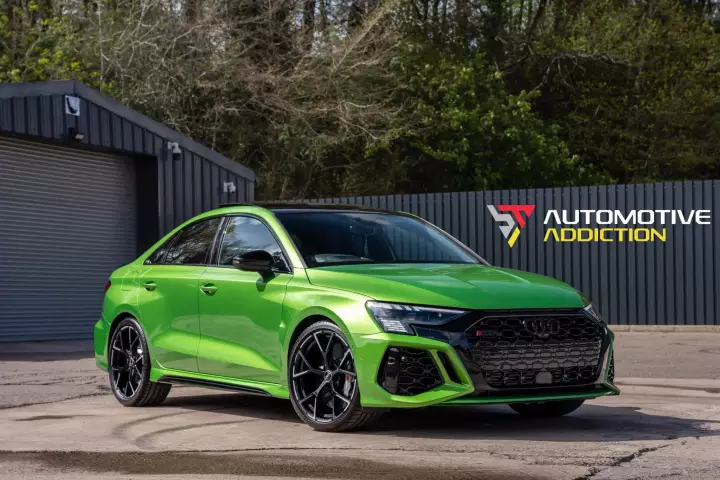 Audi RS3 Sedan (8Y) painted in Java Green