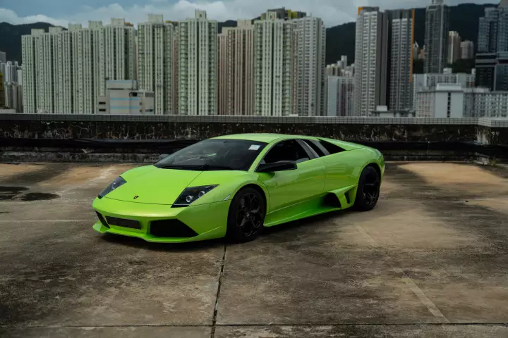 Lamborghini Murciélago (LP640-4) painted in Verde Ithaca