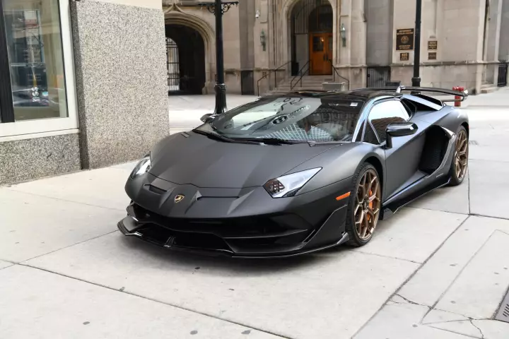 Lamborghini Aventador SVJ Roadster (LP770-4) painted in Marrone Apus