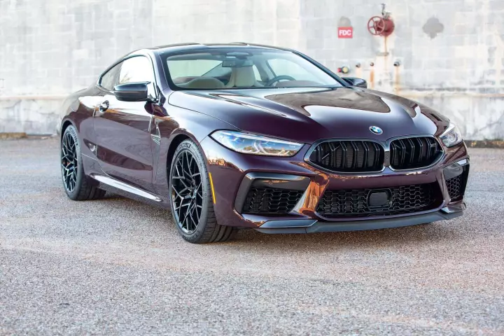 BMW M8 (F92) painted in Ametrin