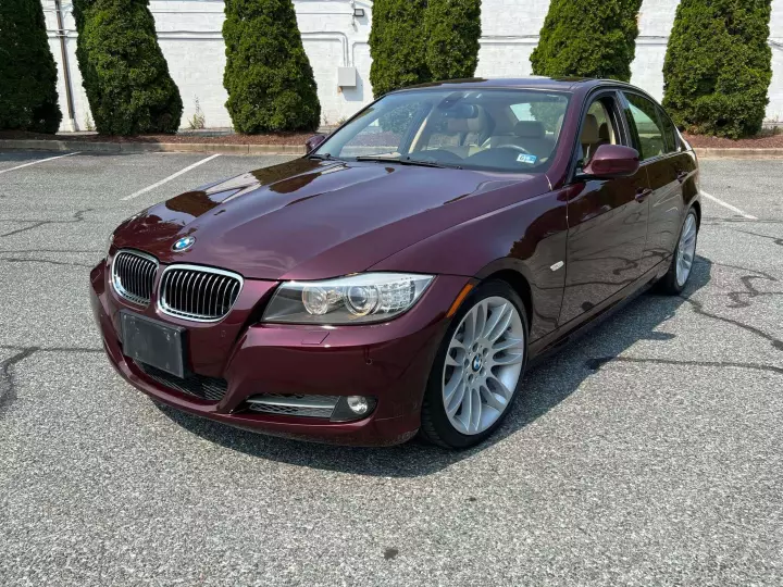 BMW 3 Series (E90) painted in Barbera Red