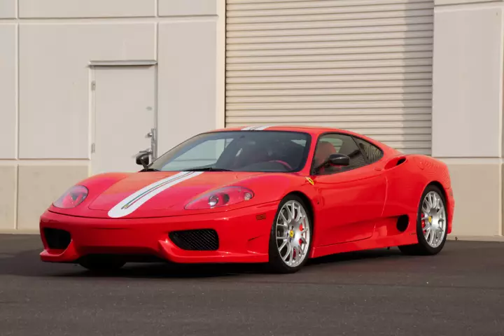 Ferrari 360 Challenge Stradale painted in Rosso Scuderia