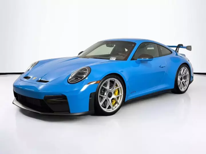 Porsche 911 GT3 (992.2) painted in Mexico Blue